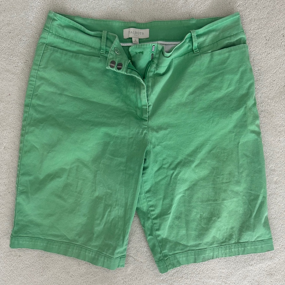 Talbots Ladies Green Shorts
